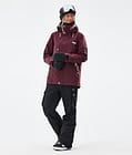 Adept W Snowboard Jacket Women Burgundy, Image 2 of 9