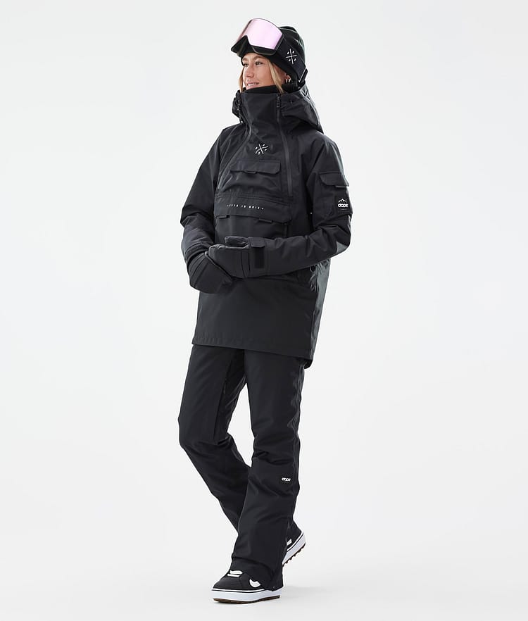 Akin W Snowboard Jacket Women Black, Image 3 of 9