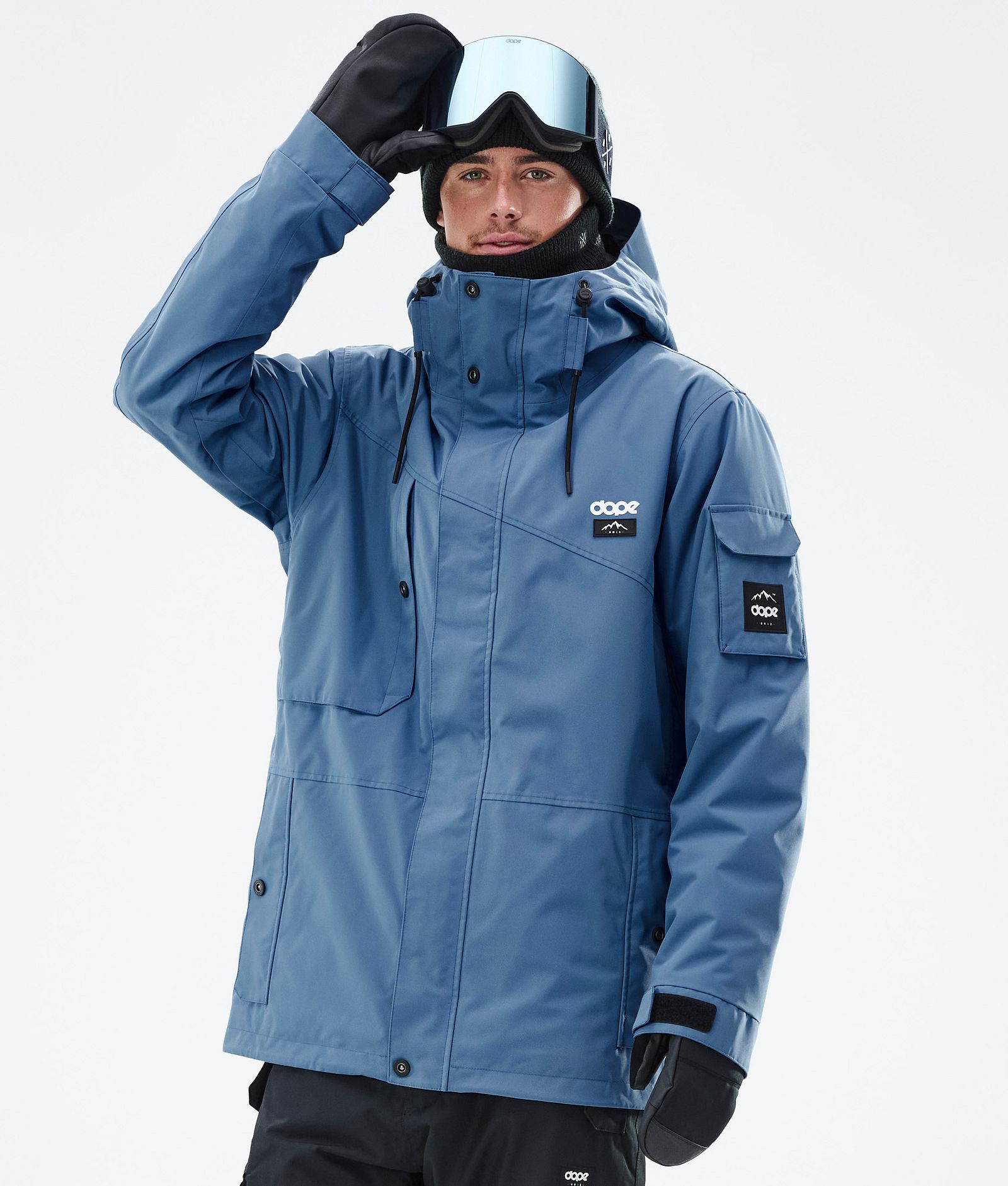 Adept Snowboard Jacket Men Blue Steel, Image 1 of 9