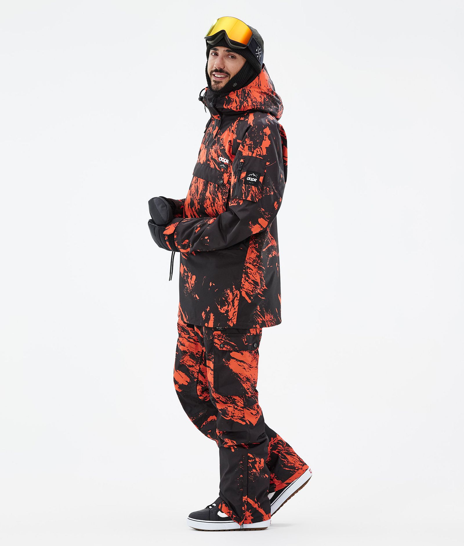 Annok Snowboard Jacket Men Paint Orange, Image 4 of 9