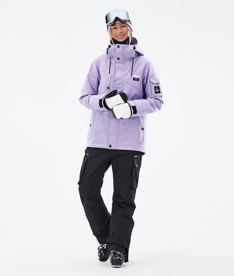 Adept W Ski Jacket Women Faded Violet, Image 3 of 9