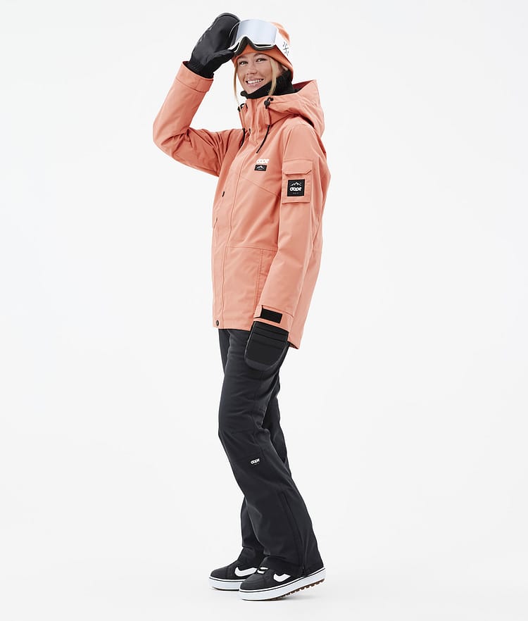 Adept W Snowboard Jacket Women Peach, Image 4 of 10