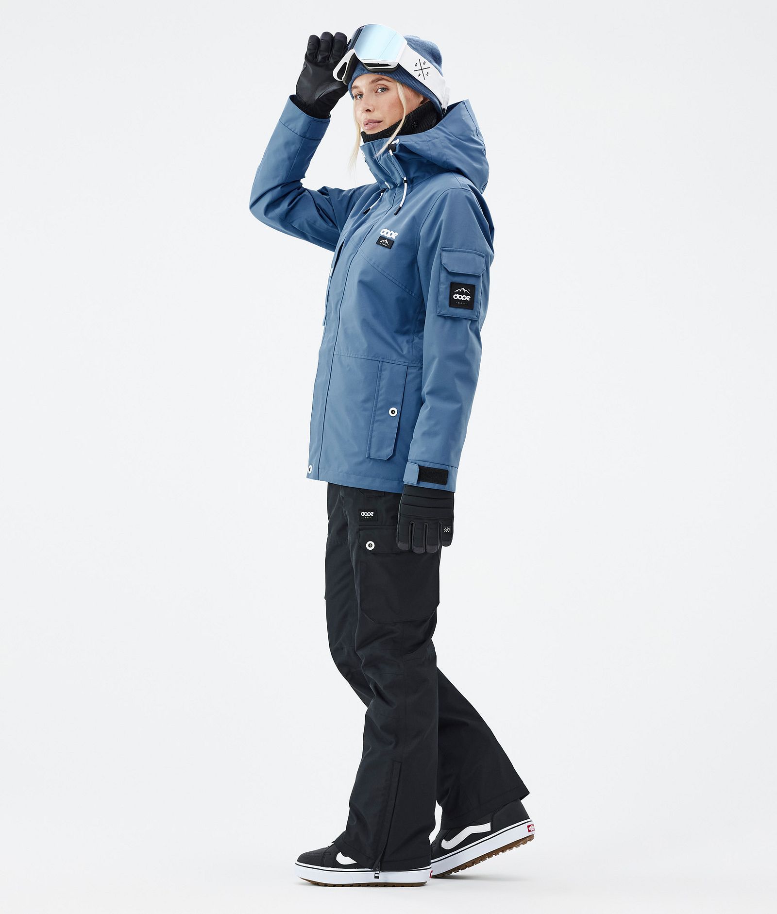 Adept W Snowboard Jacket Women Blue Steel, Image 3 of 9