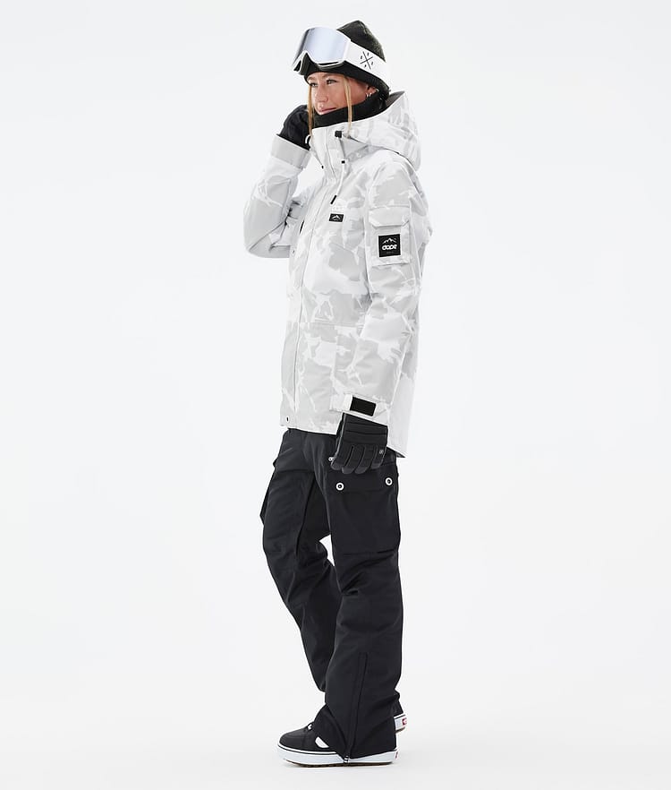 Adept W Snowboard Jacket Women Grey Camo, Image 4 of 9