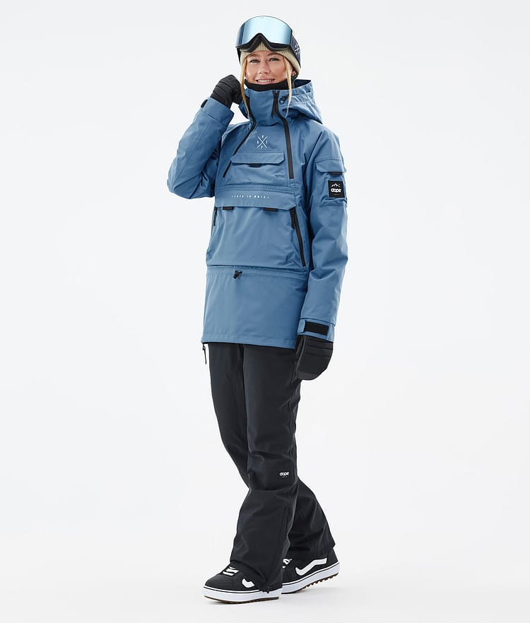 Akin W Snowboard Jacket Women Blue Steel, Image 3 of 9