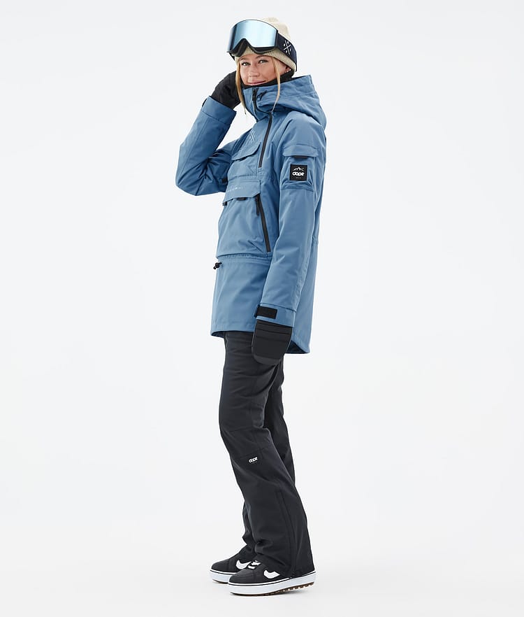 Akin W Snowboard Jacket Women Blue Steel, Image 4 of 9