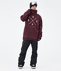 Yeti Snowboard Jacket Men 2X-Up Burgundy, Image 3 of 8