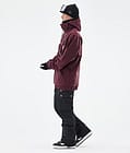 Yeti Snowboard Jacket Men 2X-Up Burgundy, Image 4 of 8