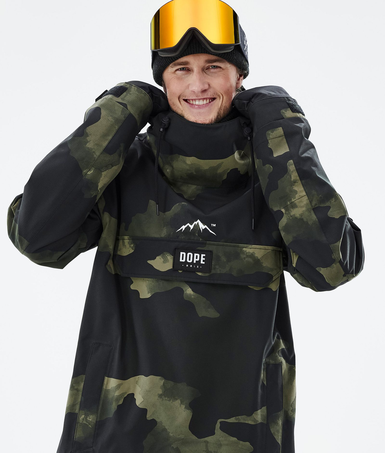 Blizzard 2022 Snowboard Jacket Men Green Camo, Image 2 of 9
