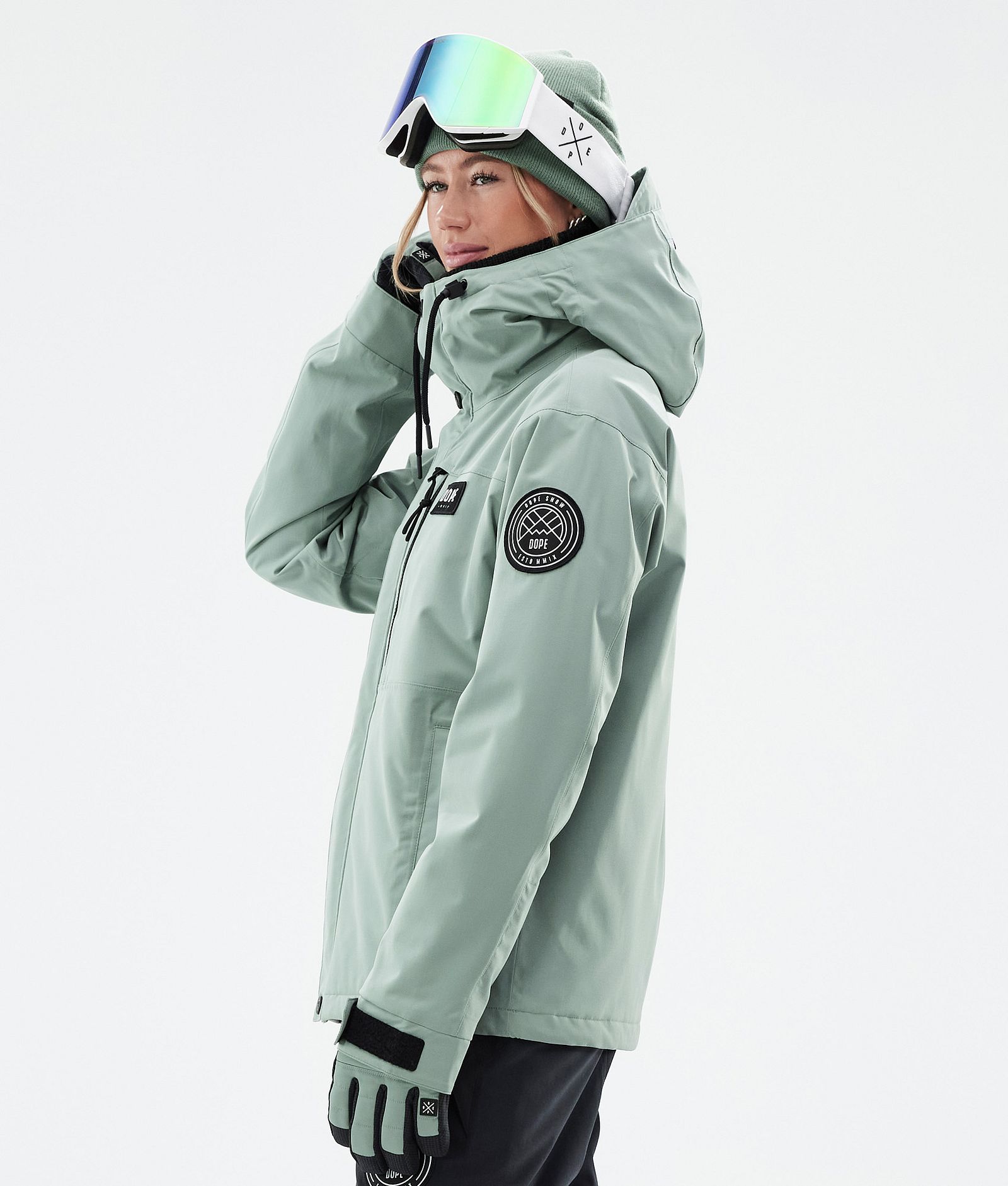 Blizzard W Full Zip Snowboard Jacket Women Faded Green, Image 5 of 9