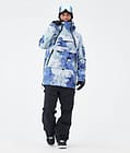 Akin Snowboard Jacket Men Spray Blue Green, Image 2 of 8