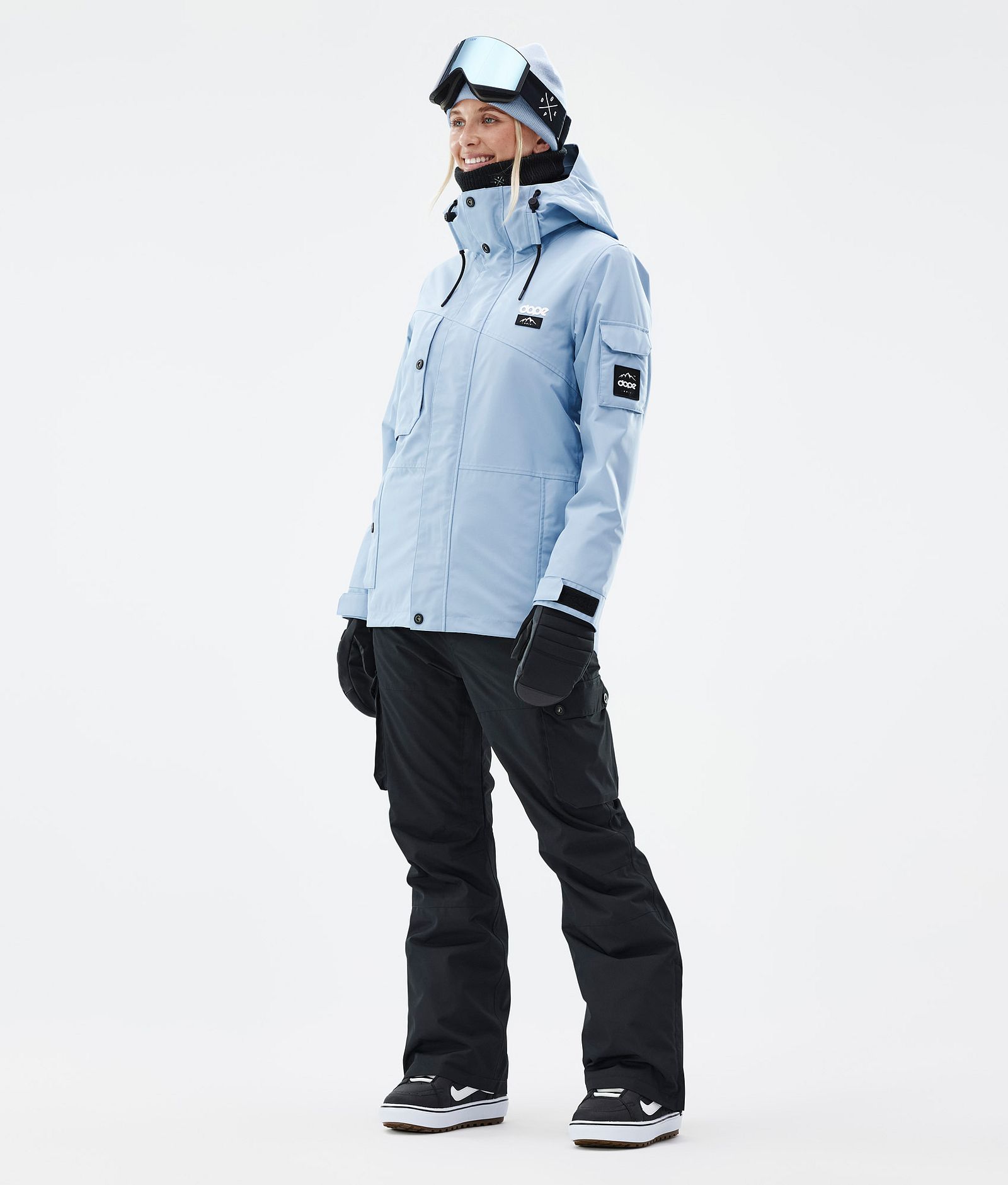 Adept W Snowboard Jacket Women Light Blue, Image 2 of 9