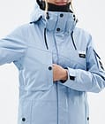 Adept W Snowboard Jacket Women Light Blue, Image 8 of 9