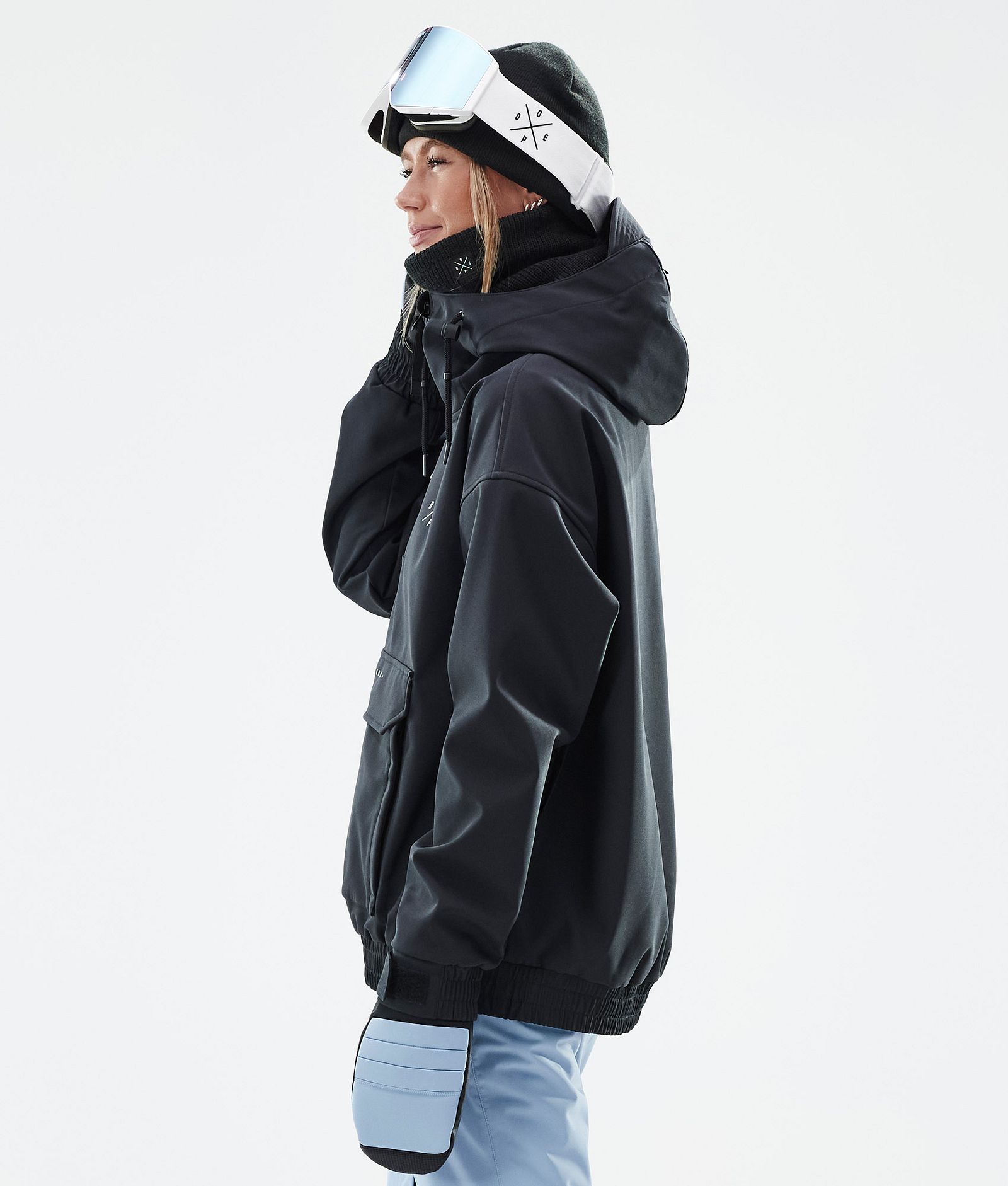 Cyclone W Snowboard Jacket Women Black, Image 6 of 9
