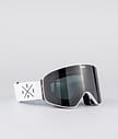 Flush 2X-UP Gafas de esquí Hombre White W/White Black