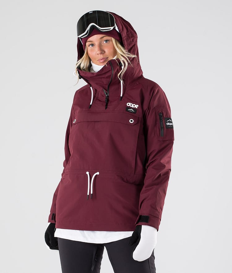 Annok W 2019 Snowboard Jacket Women Burgundy, Image 1 of 9