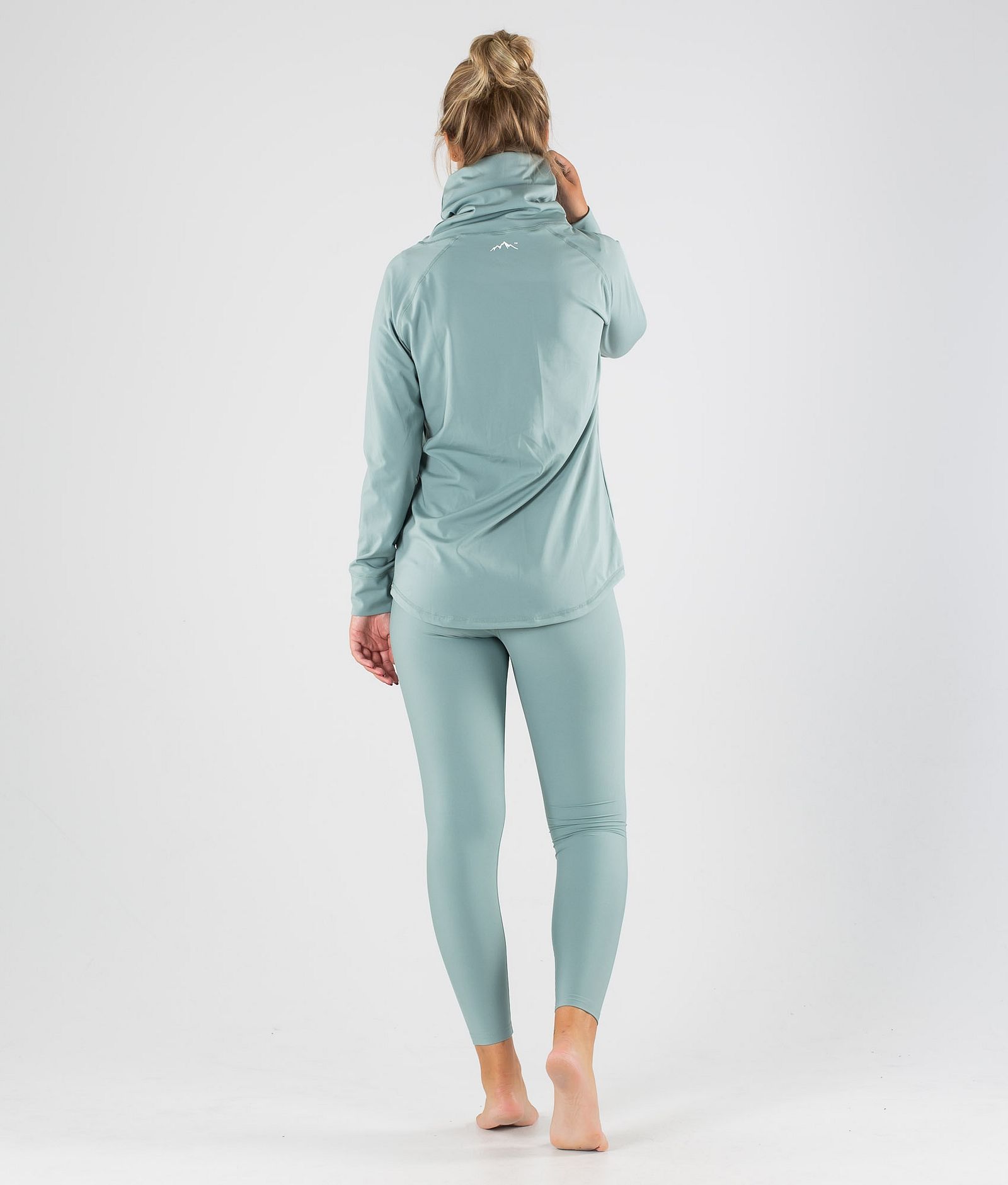 Snuggle W 2021 Legginsy Termoaktywne Kobiety 2X-Up Faded Green, Zdjęcie 6 z 6