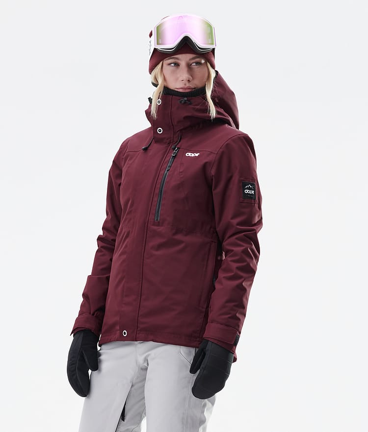 Divine W Skijacke Damen Burgundy, Bild 1 von 9