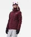 Divine W Ski Jacket Women Burgundy