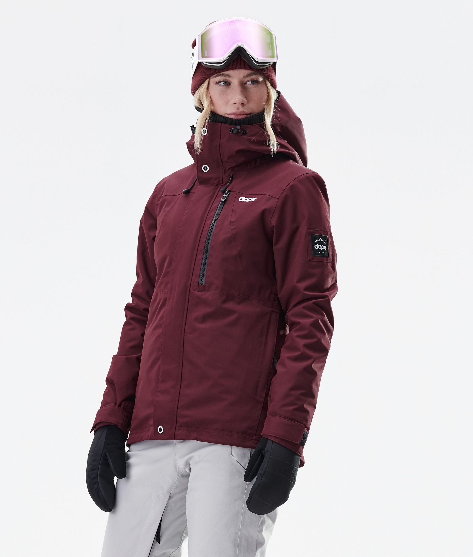 Divine W Skijacke Damen Burgundy, Bild 1 von 9