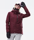 Divine W Skijacke Damen Burgundy, Bild 4 von 9