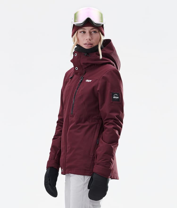 Divine W Skijacke Damen Burgundy, Bild 6 von 9