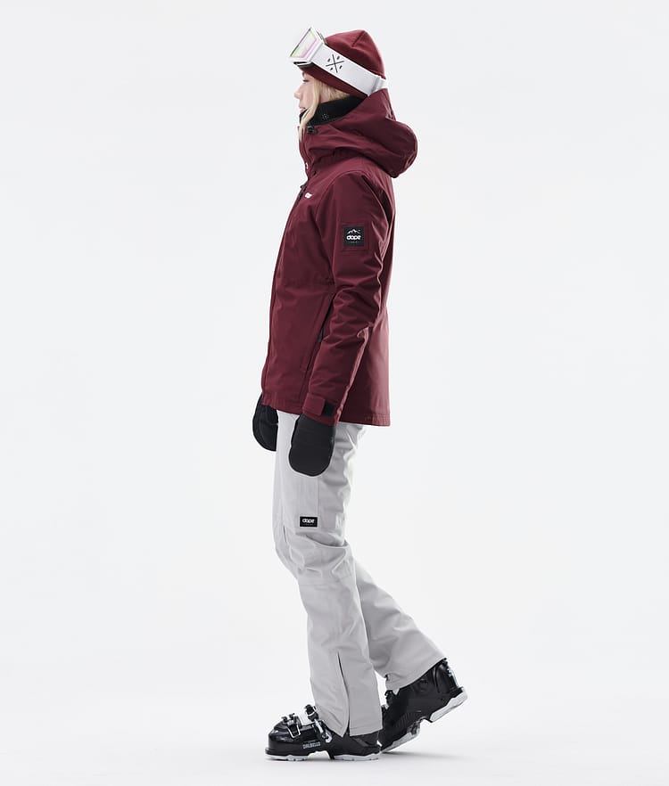Divine W Skijacke Damen Burgundy, Bild 8 von 9