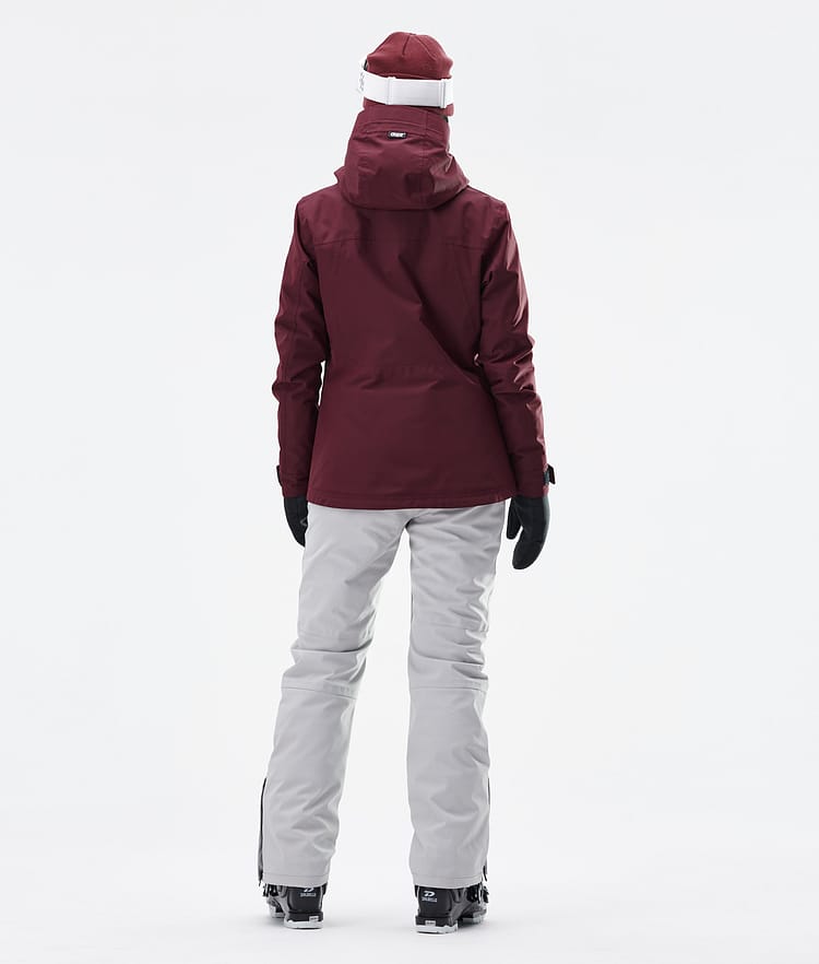 Divine W Skijacke Damen Burgundy, Bild 9 von 9