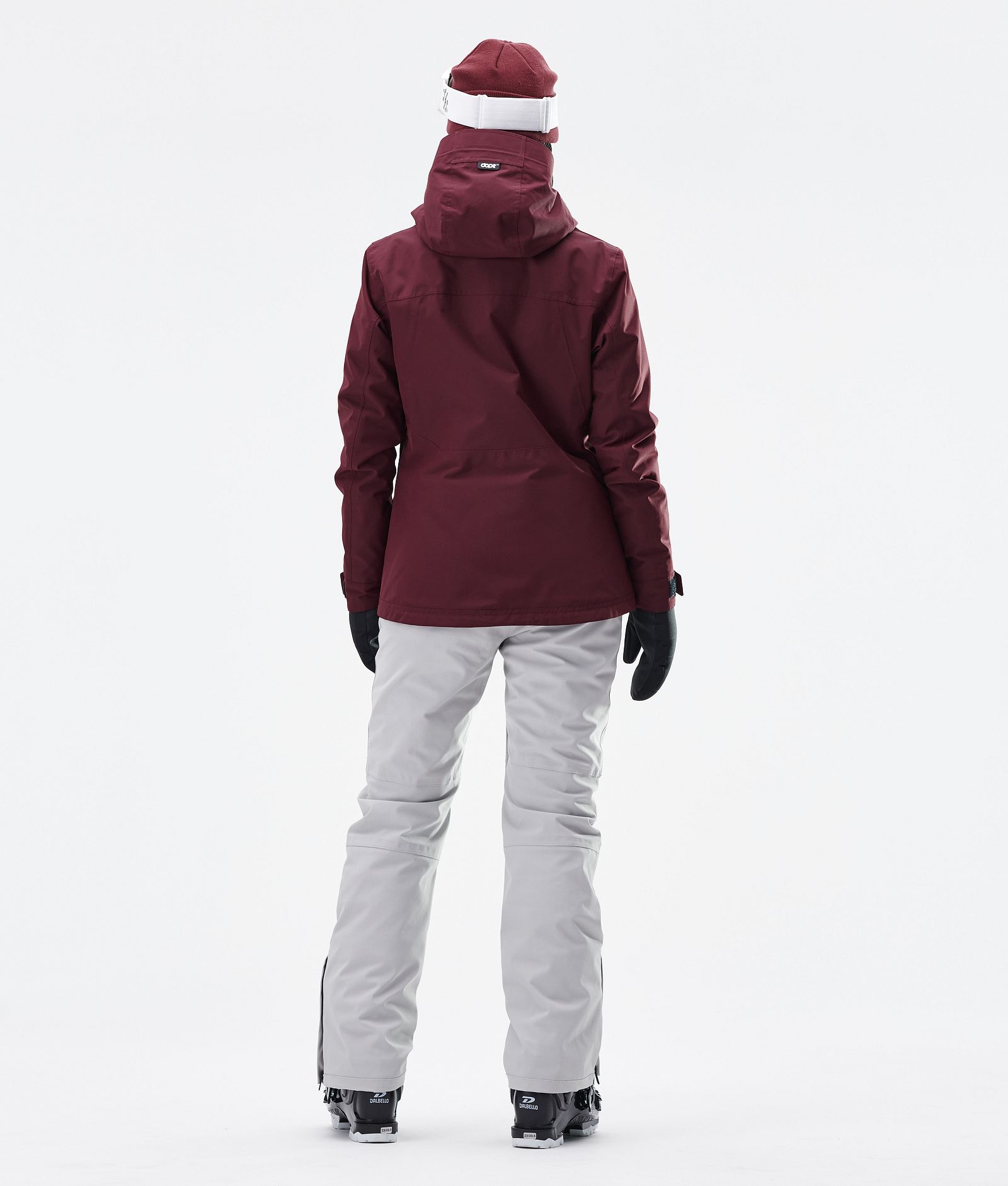 Divine W Skijacke Damen Burgundy, Bild 9 von 9