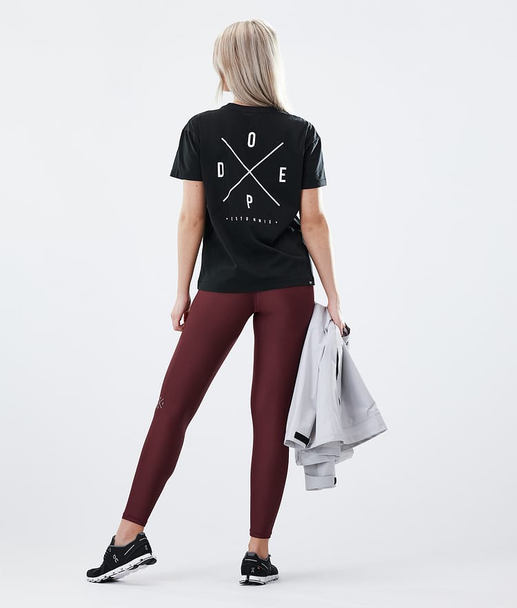 Razor Leggings Mujer Burgundy, Imagen 5 de 9