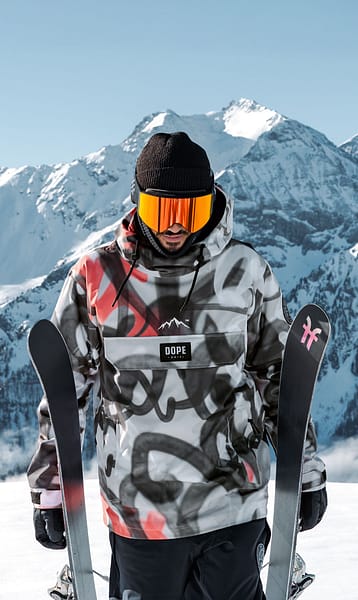 Jacket in Spray inspired colorway