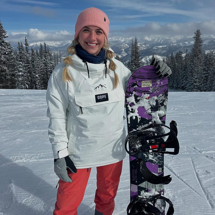 Kunde @grace_baasch in Blizzard W Snowboardjacke Damen Whitish