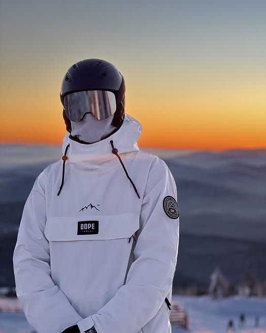 Klant @vladfedotov.official in Blizzard Snowboard jas Heren Whitish