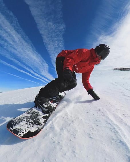 Kund @jumbonavalta i Legacy Snowboardjacka Herr Deep Red