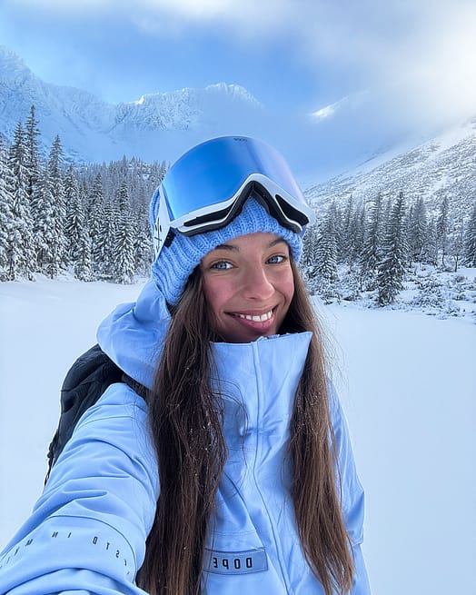 Kunde @nellyy.go in Sight Skibrille White/Blue Mirror