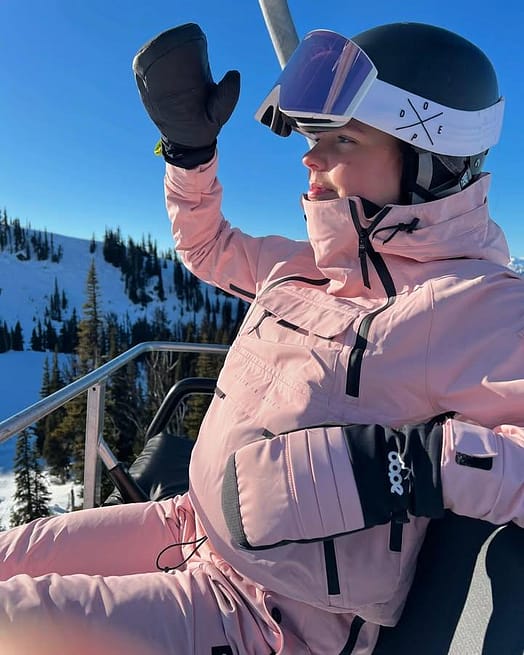Kunde @juliavanpoecke in Sight Skibrille White/Pink Mirror