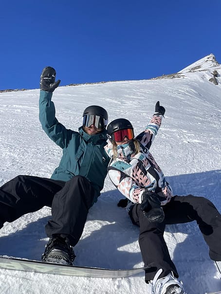 Kunde @wolfczy in Adept W Snowboardjacke Damen Melon Renewed