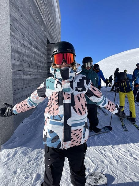 Kunde @wolfczy in Adept W Snowboardjacke Damen Melon Renewed