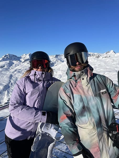 Client @seb.on.snow dans Blizzard W Full Zip Veste de Ski Femme Faded Violet