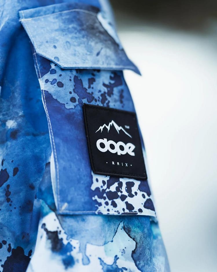 Adept Snowboard Jacket Men Spray Blue Green