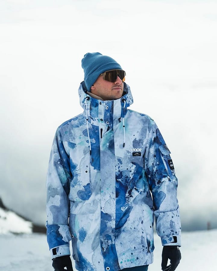 Adept Snowboard Jacket Men Spray Blue Green