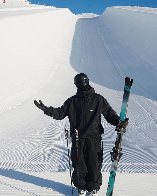 Kunde @baumgartner_sam in Big Snowboardhose Herren Black