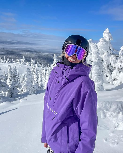 Kunde @holyshitthatsgood in Legacy W Snowboardjacke Damen Vivid Purple
