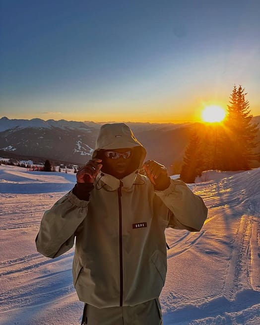 Customer @ibra_ski_ in Spartan Snowboard Jacket Men Moss Green