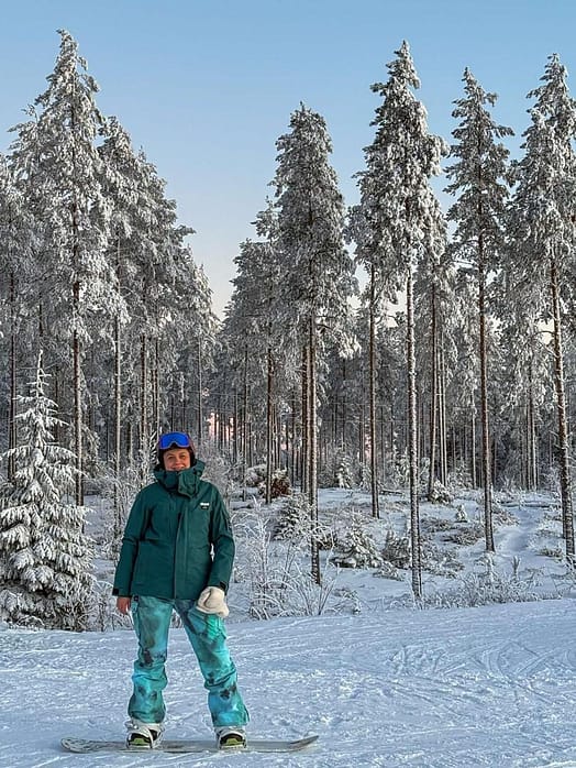 Client @undefined dans Adept W Veste de Ski Femme Bottle Green