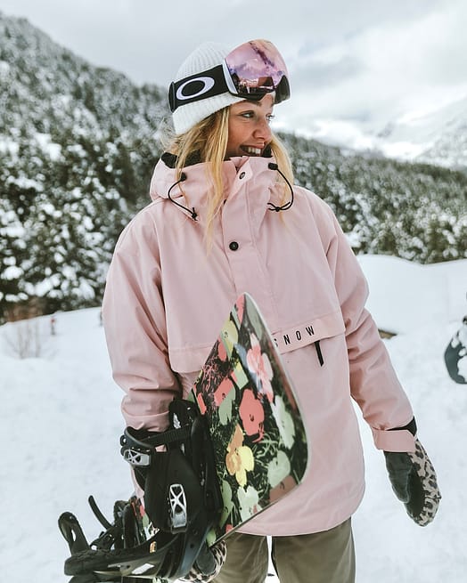 Kunde @hollykhicks in Legacy W Snowboardjacke Damen Soft Pink Renewed