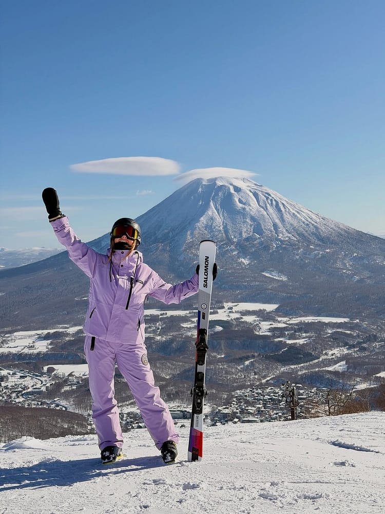Customer @minipensioen in Blizzard W Snowboard Bukser Dame Faded Violet