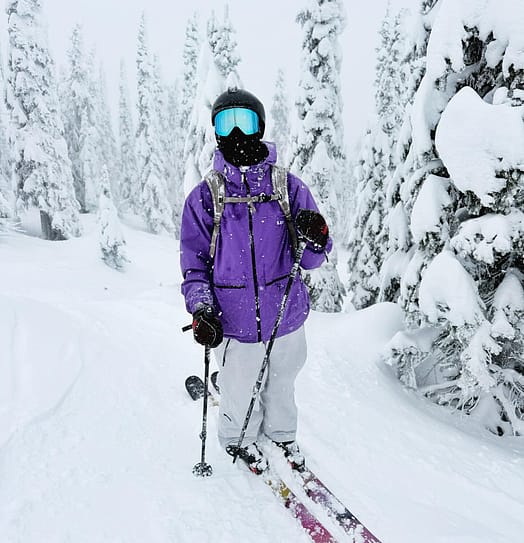 Customer @ytsteepsteep in Vertex Snowboard Jacket Men Vivid Purple