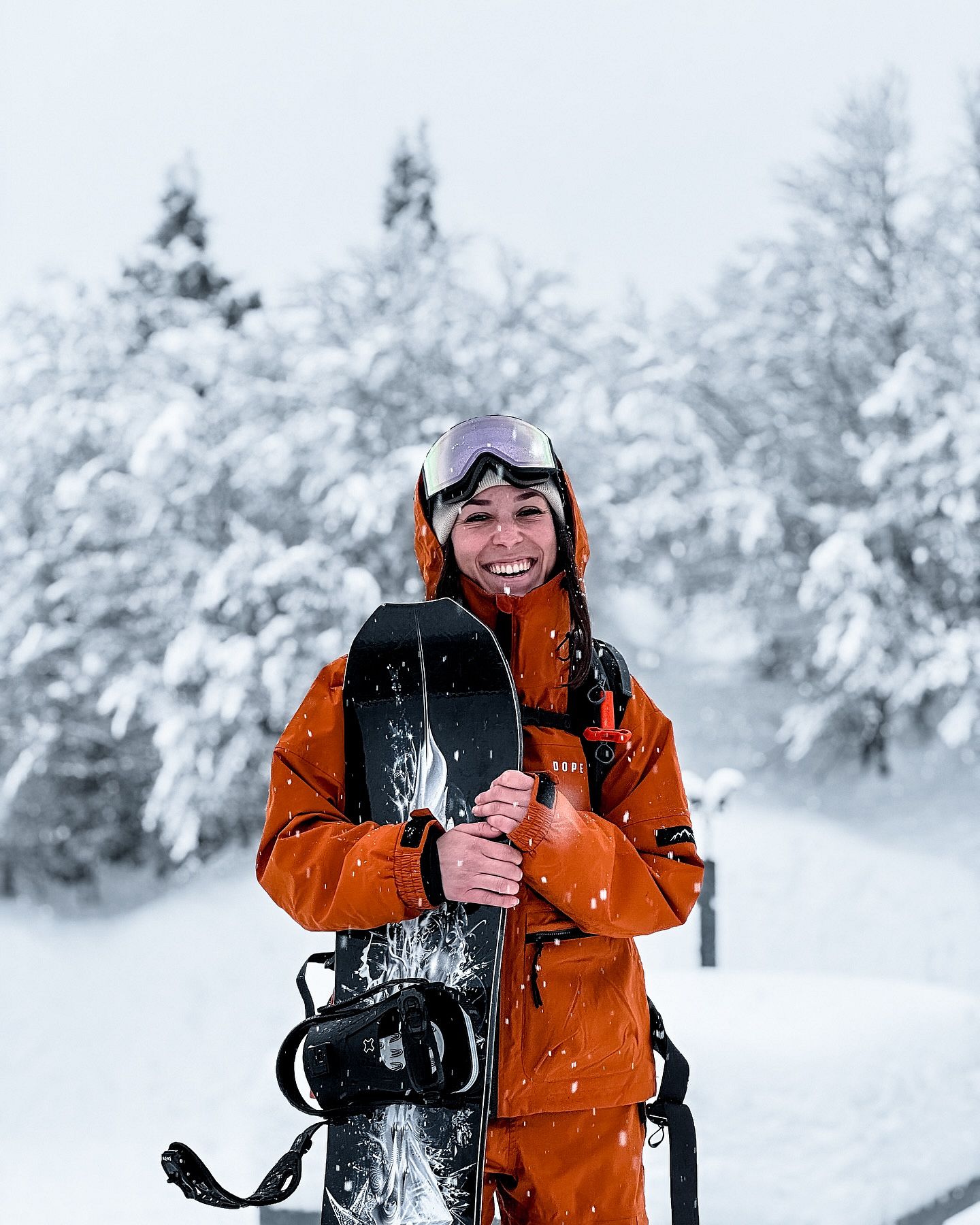 Dope Vertex W Snowboard Jacket Women Burned Orange | Dopesnow.com