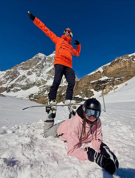 Klient @kerolainazz w Akin Kurtka Snowboardowa Mężczyźni Orange
